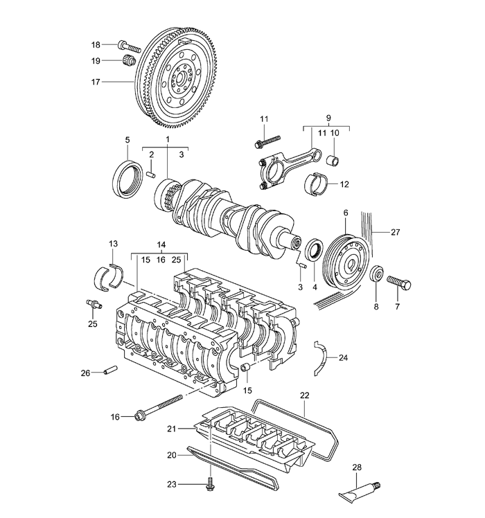 Porsche 996 Engine Diagram - Wiring Diagram